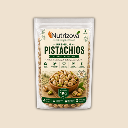 Nutrizova Premium California Pistachios (1KG)