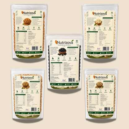 Nutrizova Premium Royal Dry Fruits Combo (5 x 1KG)