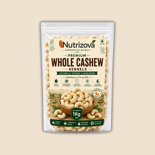 Nutrizova Premium Whole Cashews (1KG)